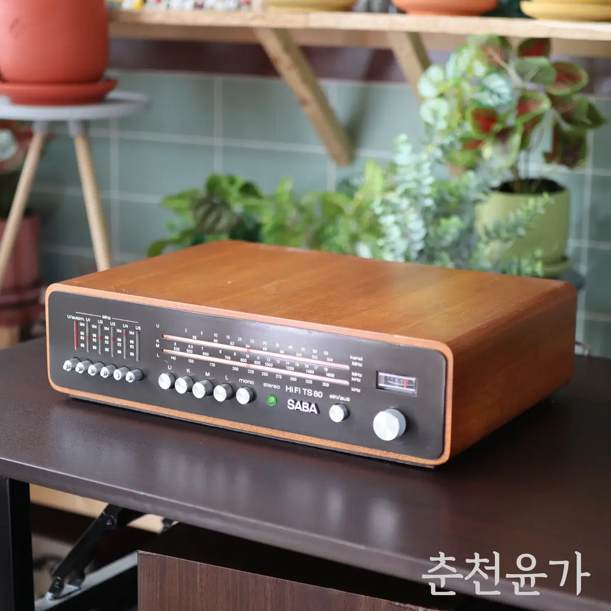 SABA HIFI TS 80 튜너